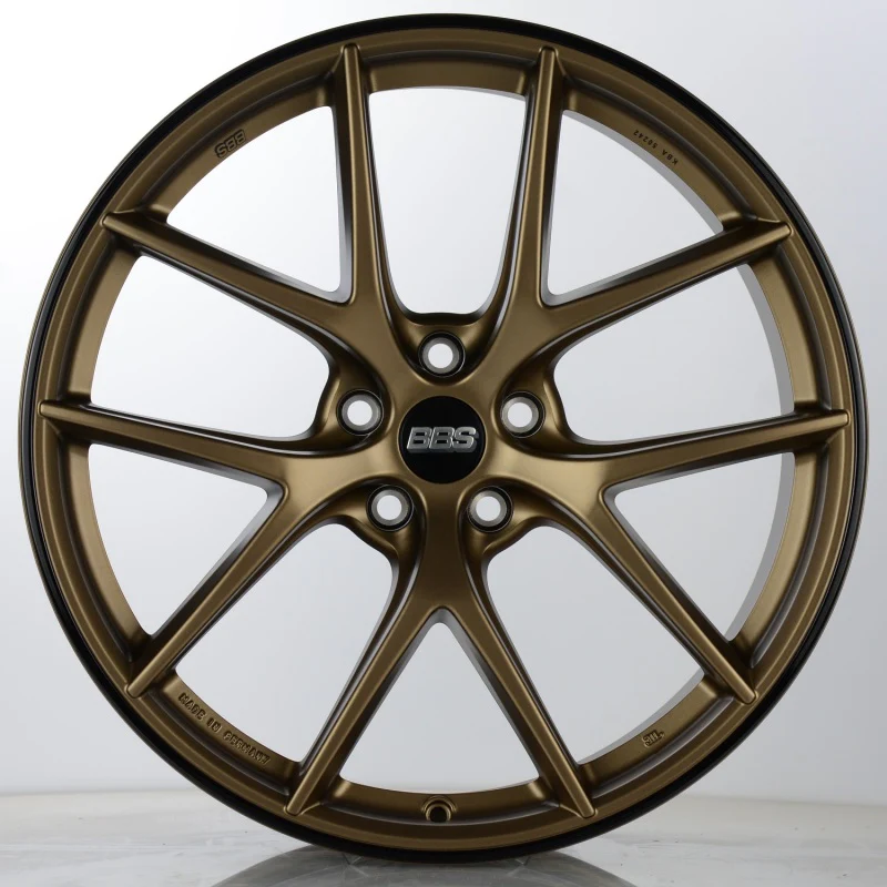 BBS CI-R 19x9 5x120 ET44 Bronze Rim Protector Wheel -82mm PFS/Clip Required - Image 4