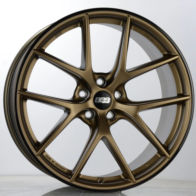 BBS CI-R 19x9 5x120 ET44 Bronze Rim Protector Wheel -82mm PFS/Clip Required - Image 7