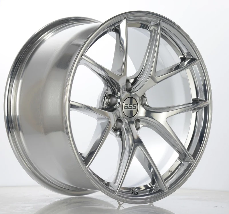 BBS CI-R 19x9 5x120 ET44 Ceramic Polished Rim Protector Wheel -82mm PFS/Clip Required - Image 14
