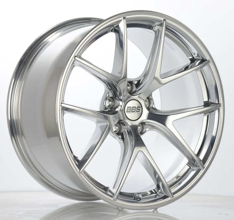 BBS CI-R 19x9 5x120 ET44 Ceramic Polished Rim Protector Wheel -82mm PFS/Clip Required - Image 6