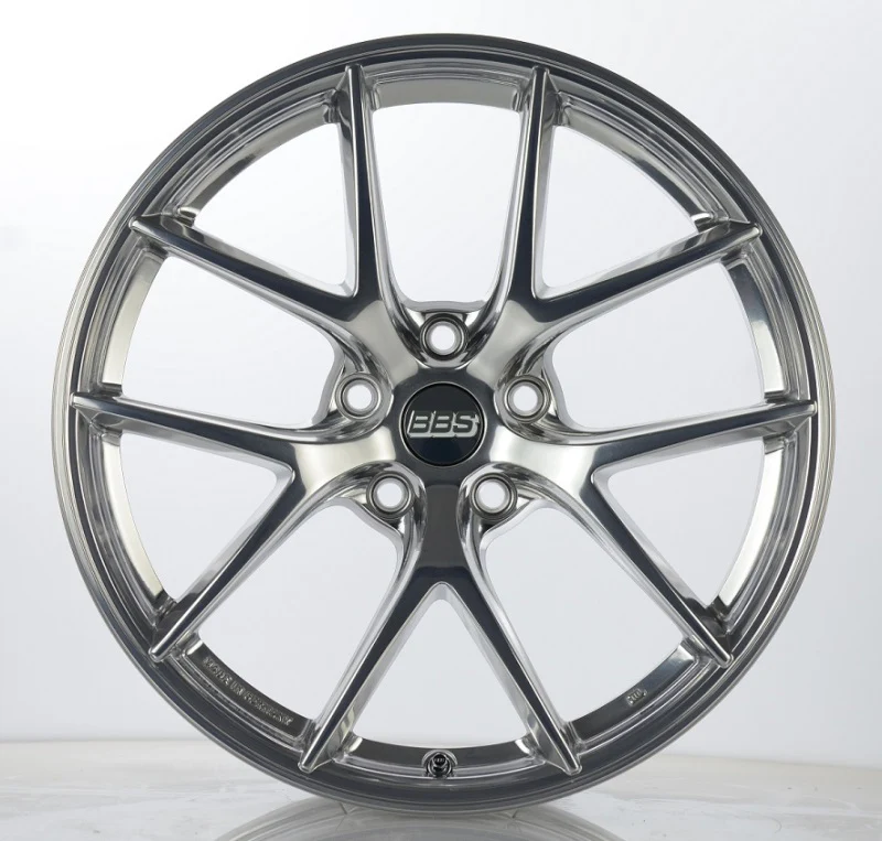 BBS CI-R 19x9 5x120 ET44 Ceramic Polished Rim Protector Wheel -82mm PFS/Clip Required - Image 7