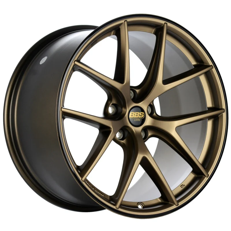 BBS CI-R 20x11.5 5x120 ET52 Bronze Rim Protector Wheel -82mm PFS/Clip Required - Image 2
