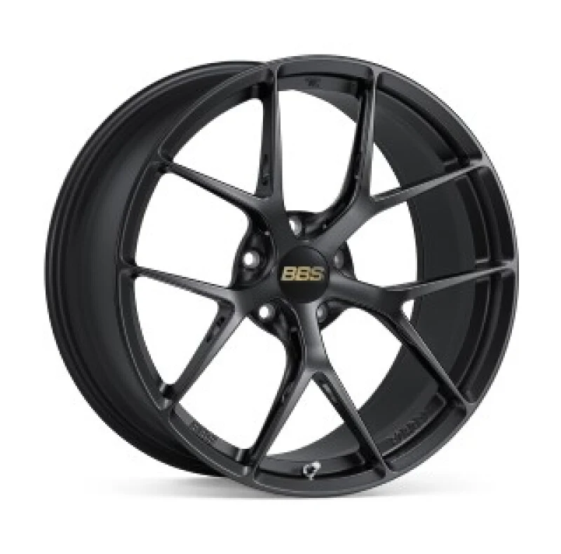 BBS FI-R 20x9.5 5x120 ET22 CB72.5 Matte Black Wheel -82mm PFS/Clip Req