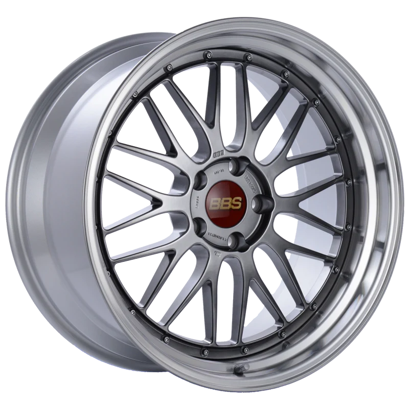 BBS LM 20x10 5x120 ET20 Diamond Black Center Diamond Cut Lip Wheel -82mm PFS/Clip Required - Image 2