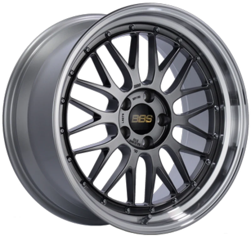 BBS LM 20x9.5 5x114.3 ET30 Diamond Black Wheel 82mm PFS required