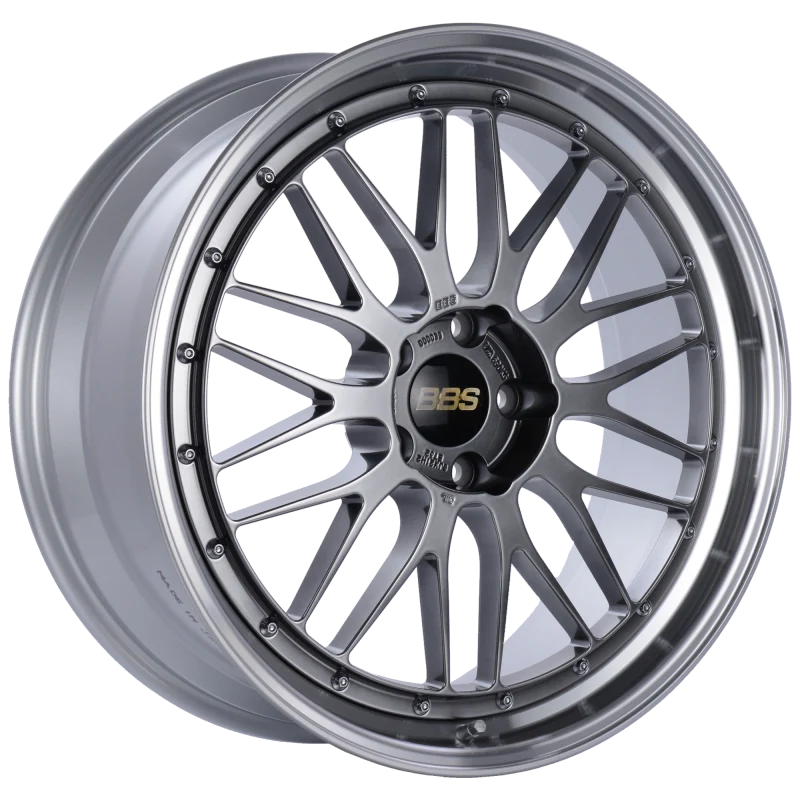 BBS LM 21x9 5x120 ET32 Diamond Black Center Diamond Cut Lip Wheel -82mm PFS/Clip Required - Image 2