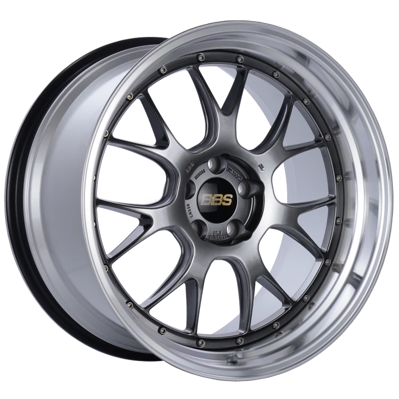 BBS LM-R 20x11 5x114.3 ET20 CB66 Diamond Black Center Diamond Cut Lip Wheel - Image 2