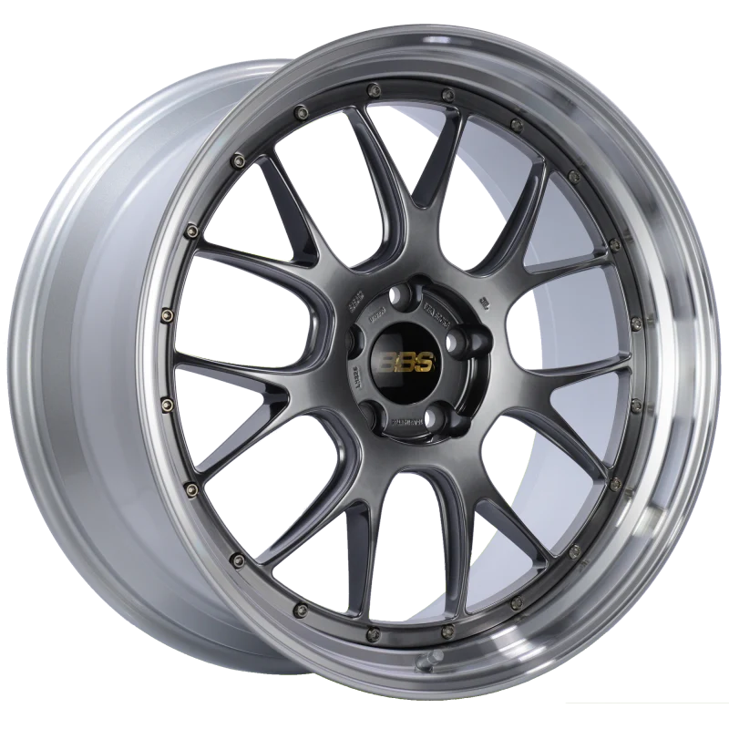 BBS LM-R 21x10 5x120 ET35 Diamond Black Center Diamond Cut Lip Wheel -82mm PFS/Clip Required - Image 2