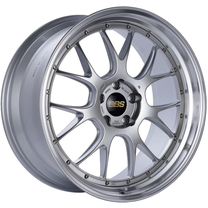BBS LM-R 21x10 5x120 ET35 Diamond Silver Center Diamond Cut Lip Wheel -82mm PFS/Clip Required - Image 2