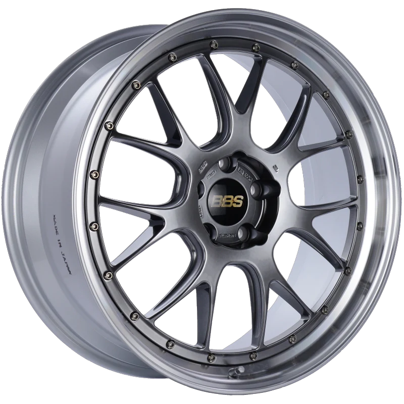 BBS LM-R 21x9 5x120 ET32 Diamond Black Center Diamond Cut Lip Wheel -82mm PFS/Clip Required - Image 2