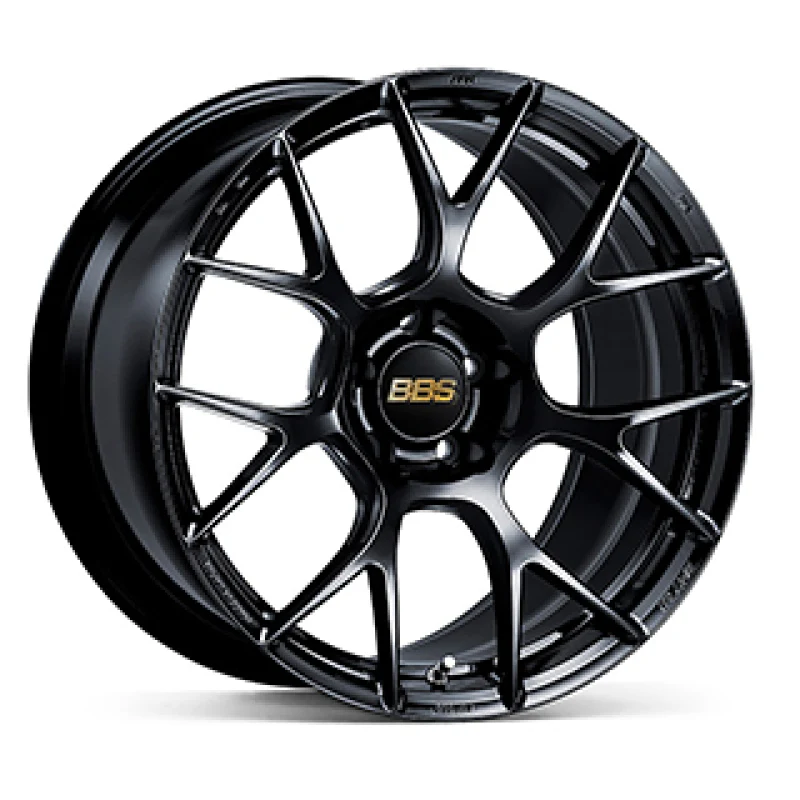 BBS RE-V7 19x9.5 5x120 ET25 PFS Gloss Black Wheel -82mm PFS/Clip Required