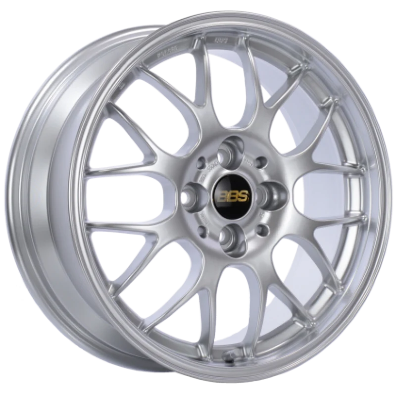 BBS RG-R 18x8 5x114.3 ET40 82mm Bore Diamond Silver Wheel PFS Required