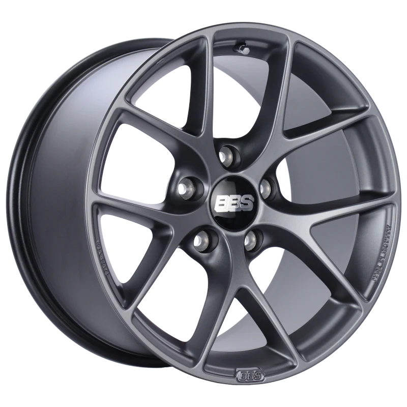 BBS SR 18x10 5x130 ET41 CB71.6 Satin Grey Wheel - Image 2