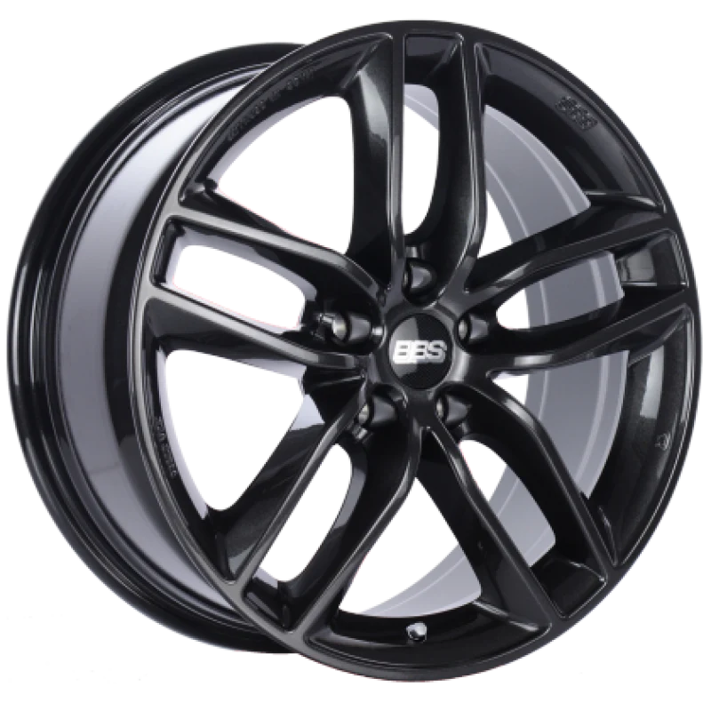 BBS SX 20x9 5x120 ET42 Crystal Black Wheel -82mm PFS/Clip Required