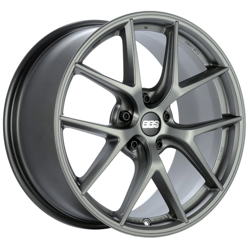 BBS Unlimited CI-R 19x8 ET59 (Face 0) Satin Platinum Wheel