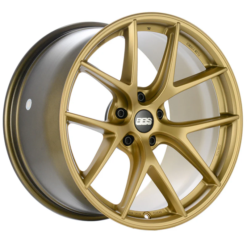 BBS Unlimited CI-R 19x9 ET72 (Face 0) Satin Gold Wheel