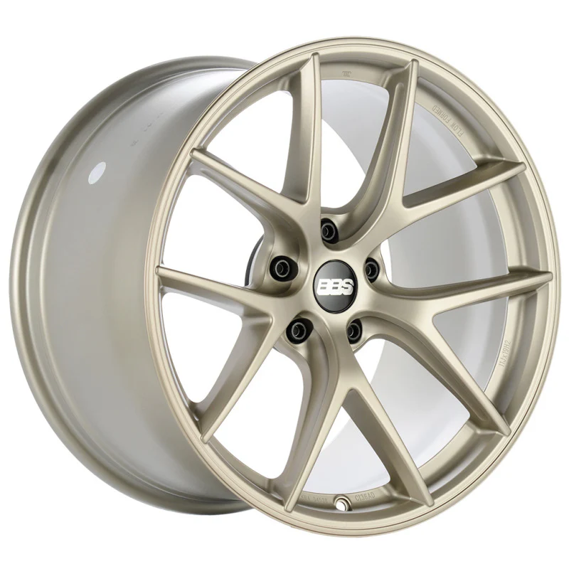 BBS Unlimited CI-R 20x10.5 ET46 (Face 3) Satin White-Gold Wheel