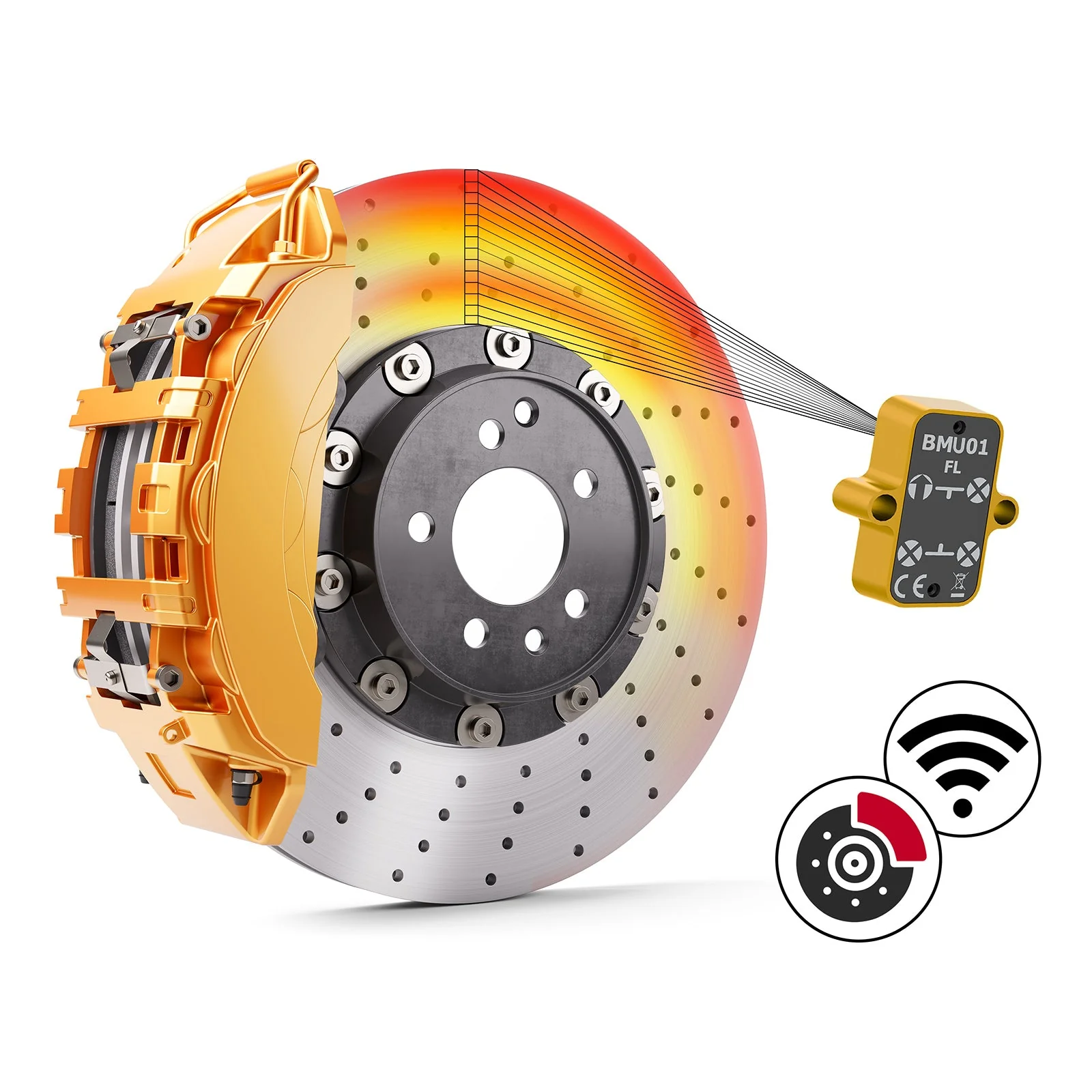BMU01/04 - Brake Temp Monitoring - Wireless - Image 4