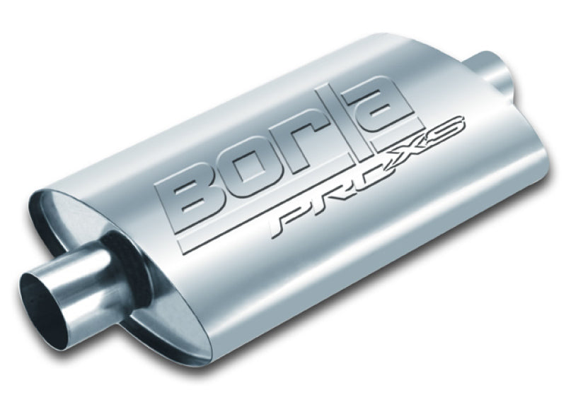 Borla Universal Pro-XS 2.5in Inlet//Outlet Center/Center Muffler - Image 2