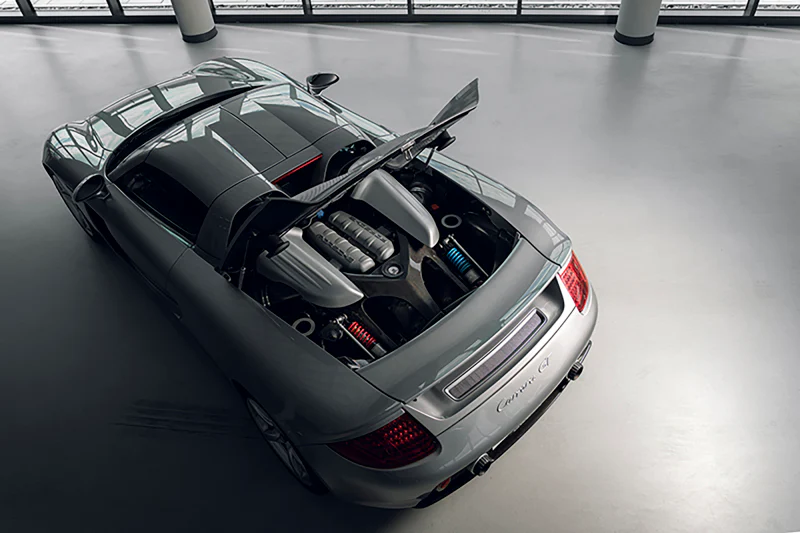 KW 04-05 Porsche Carrera GT Special Edition HLS4 V5 Coilover Kit w/ Red & Blue Springs - Image 11