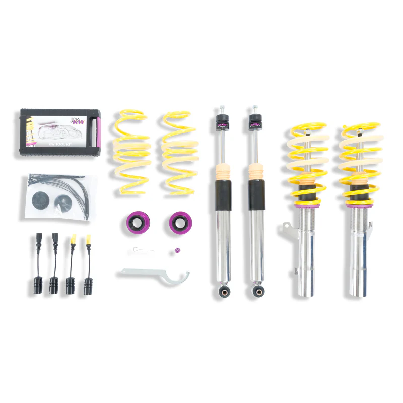 KW Coilover Kit V3 16+ Audi TTRS Quattro w/ Magnetic Ride (Incl.Magnetic Ride Cancellation Unit) - Image 2