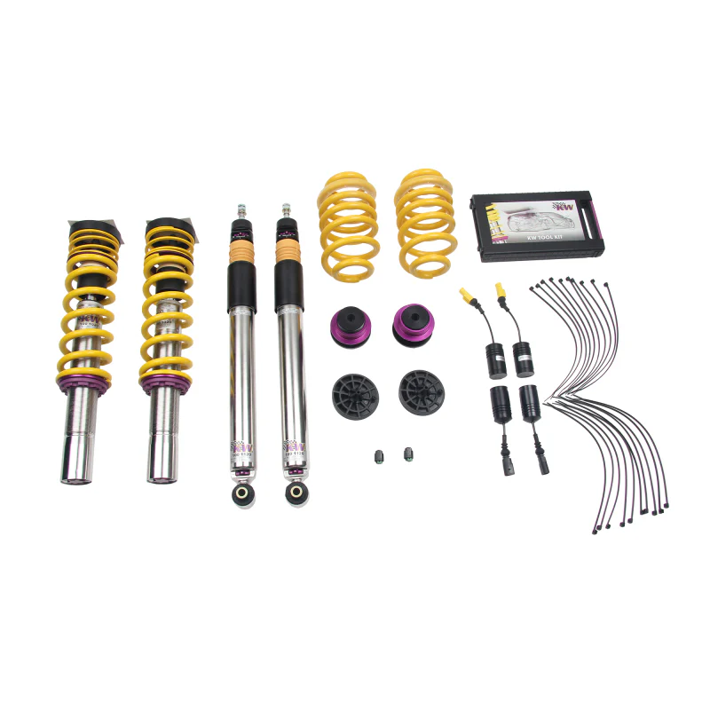 KW Coilover Kit V3 2017+ Audi A4 (B9) Sedan 2wd w/ Electronic Dampers - Image 10
