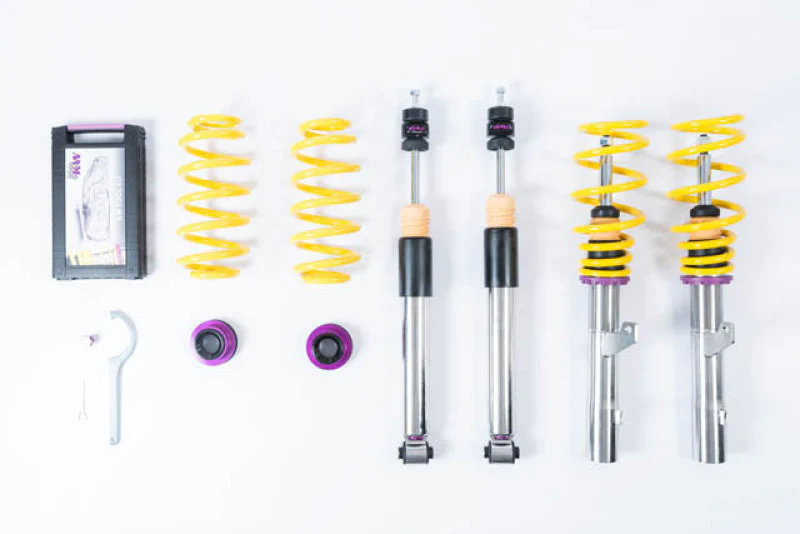 KW Coilover Kit V3 2018+ VW Tiguan (MQB) FWD/AWD w/o Electronic Dampers - Image 2