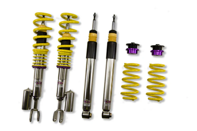KW Coilover Kit V3 Audi A4 (8E/B6) Sedan Quattro; all engines exc S4 - Image 6