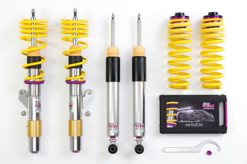 KW Coilover Kit V3 BMW 12+ 3 Series 4cyl F30 w/o Electronic Suspension - Image 2