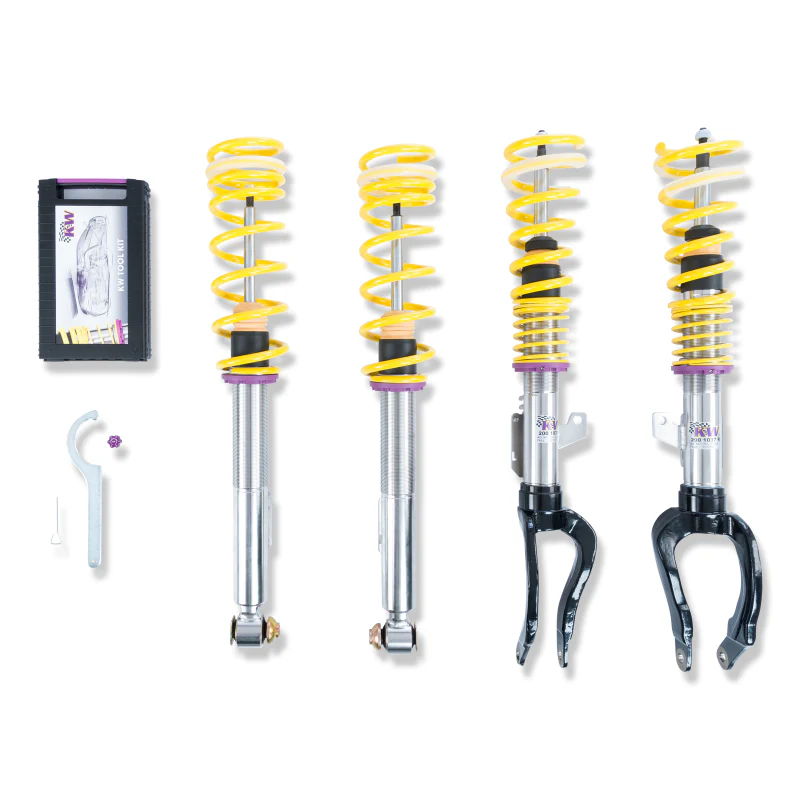 KW Coilover Kit V3 BMW 5 Series F10 AWD Sedan/F06 6 Series Gran Coupe AWD w/o EDC Bundle - Image 3