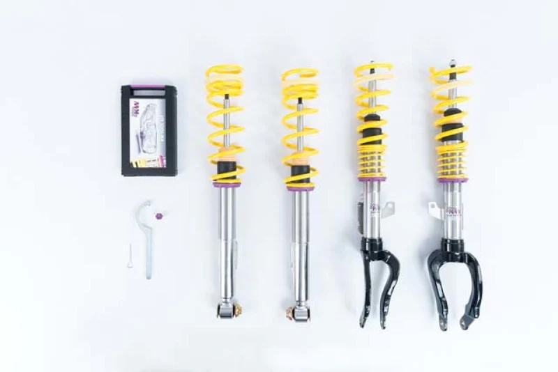 KW Coilover Kit V3 BMW 5 Series F10 AWD Sedan/F06 6 Series Gran Coupe AWD w/o EDC Bundle - Image 4