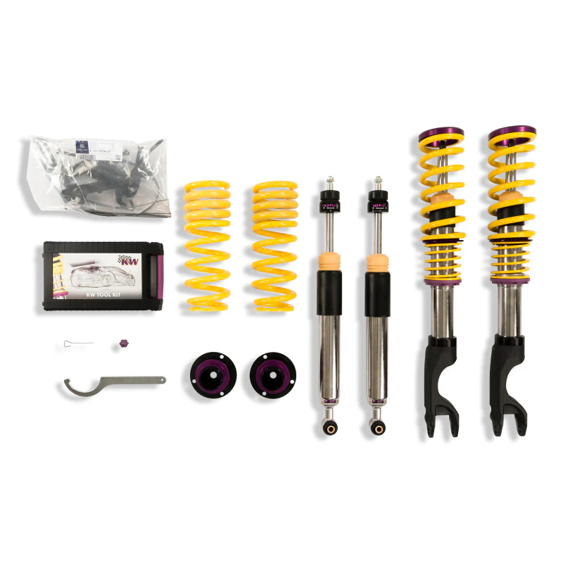 KW Coilover Kit V3 Mercedes C Class (W205) Coupe / Sedan 4MATIC (AWD) w/o EDC - Image 2