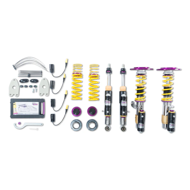 KW Coilover Kit V4 2015 BMW M3 (F80) / M4 (F82) w/ Electronic Suspension - Image 2