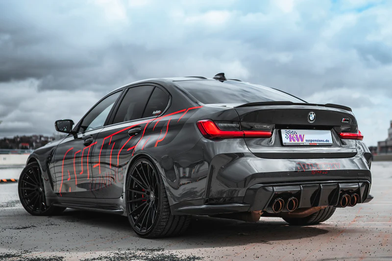 KW Coilover Kit V4 2021+ BMW M3 (G80) Sedan 2WD incl. M3 Competition - Image 3