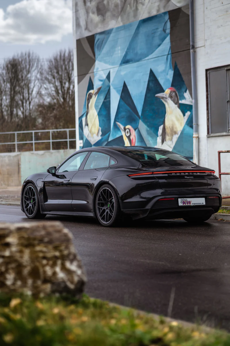 KW Coilover Kit V4 2021+ Porsche Taycan (Y1A) Sedan 2WD (Without Air Suspension) - Image 3