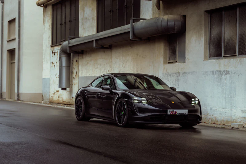 KW Coilover Kit V4 2021+ Porsche Taycan (Y1A) Sedan 2WD (Without Air Suspension) - Image 4