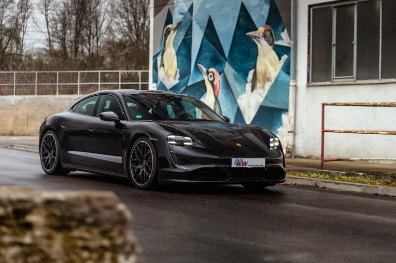 KW Coilover Kit V4 2021+ Porsche Taycan (Y1A) Sedan 2WD (Without Air Suspension) - Image 9