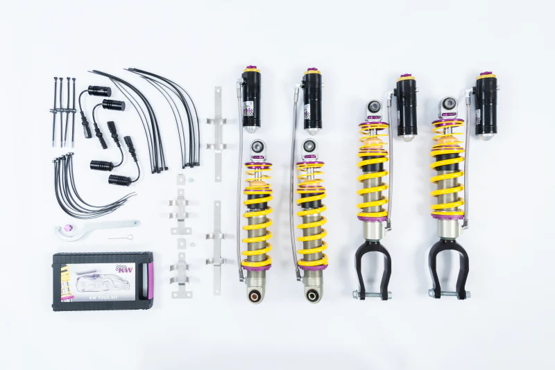 KW Coilover Kit V4 Bundle Audi R8 (4S) Coupe/Spyder w/ Magnetic Ride - Image 2