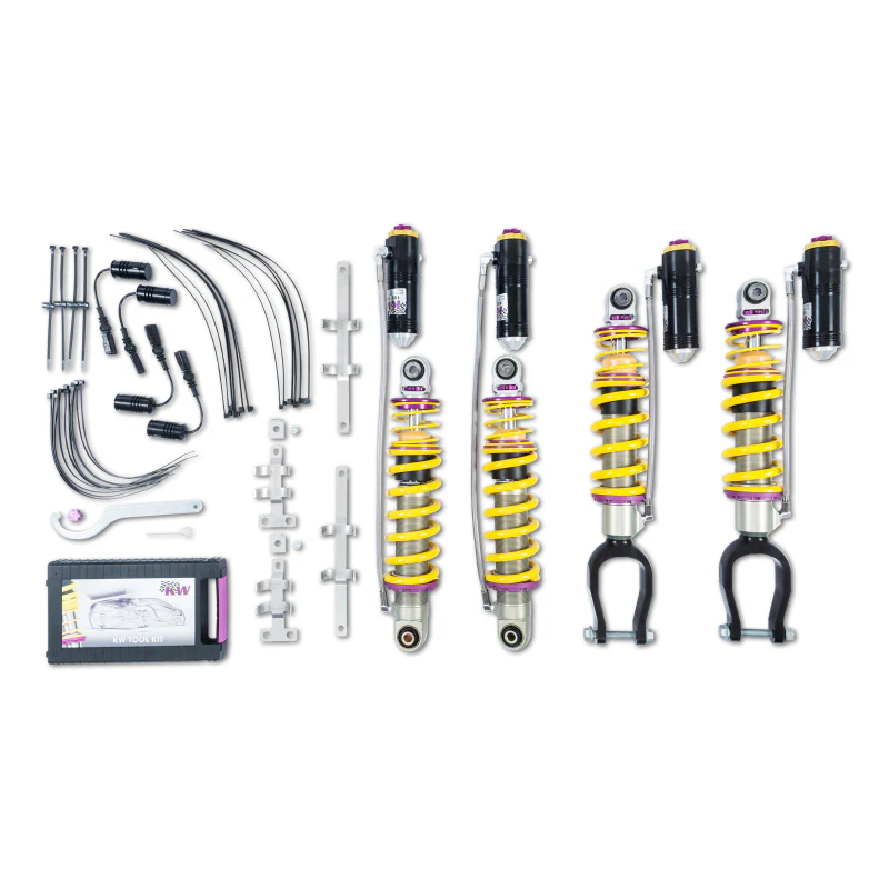 KW Coilover Kit V4 Bundle Audi R8 (4S) Coupe/Spyder w/ Magnetic Ride - Image 7