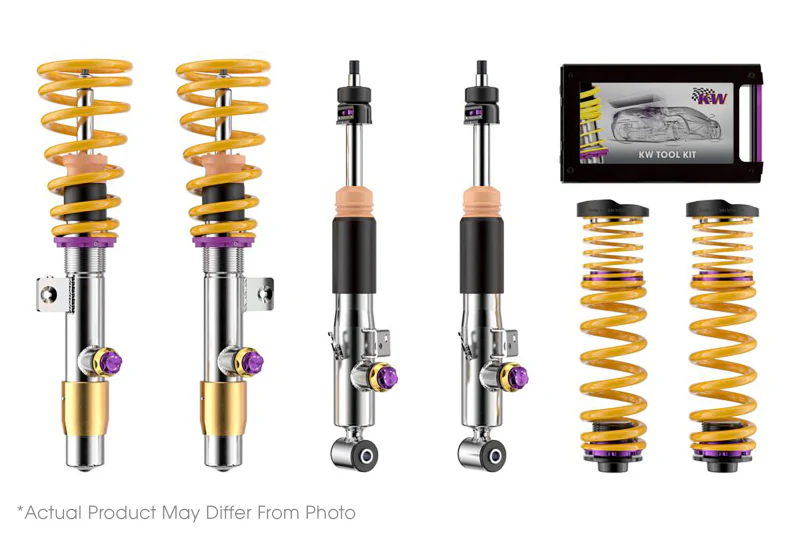 KW Coilover Kit V4 Porsche 911 (991) Turbo Coupe & Cabrio w/ PASM - Image 5