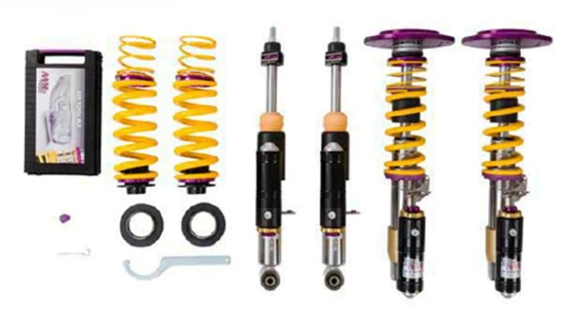 KW Porsche 911 GT3RS 991.2 With OE NoseLift Clubsport Coilover Kit 3-Way - Image 8