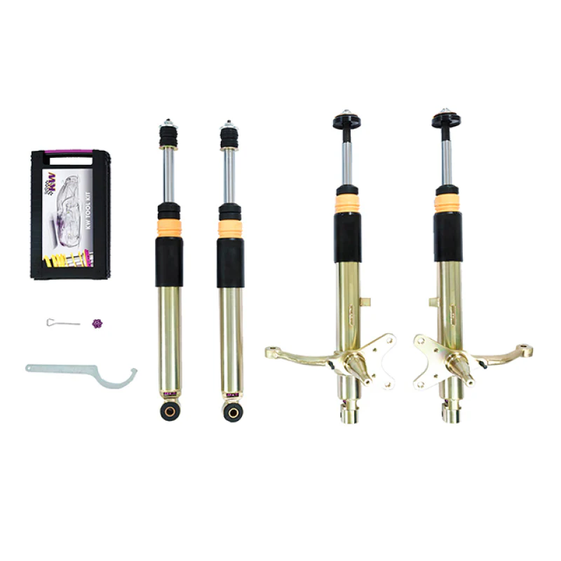 KW Shock Kit V3 74-89 Porsche 911 G-Model (Incl. Turbo) w/ Compression and Rebound Adj. - Image 3