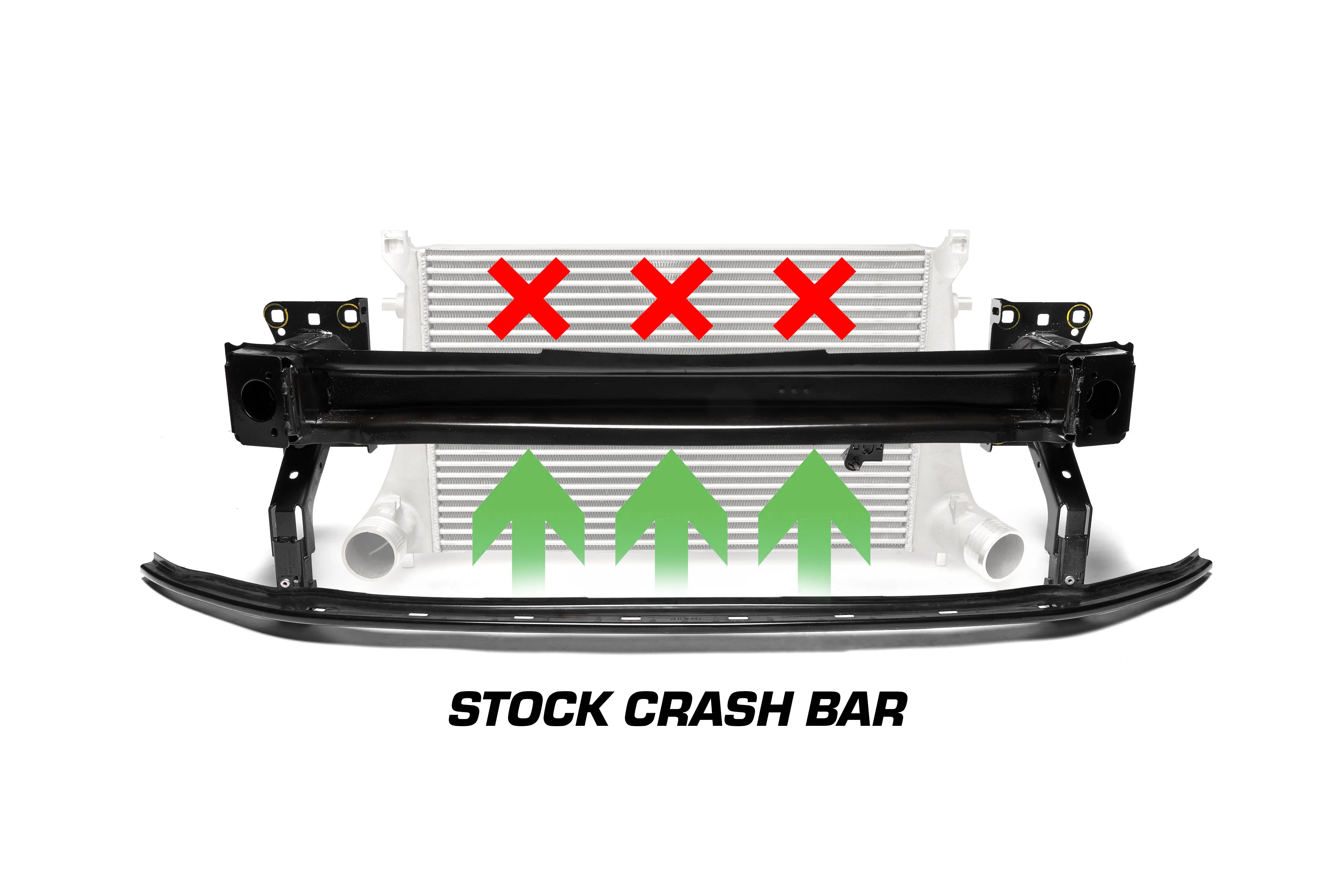 MK8 2.0T Modified Front Bumper Rebar - Image 2
