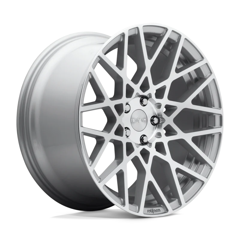 Rotiform R110 BLQ Wheel 19x8.5 5x112 45 Offset - Gloss Silver Machined