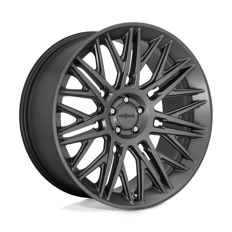 Rotiform R163 JDR Wheel 22x10 5x112 20 Offset - Matte Anthracite