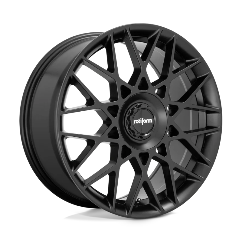 Rotiform R165 BLQ-C Wheel 19x8.5 5x108/5x114.3 35 Offset - Matte Black