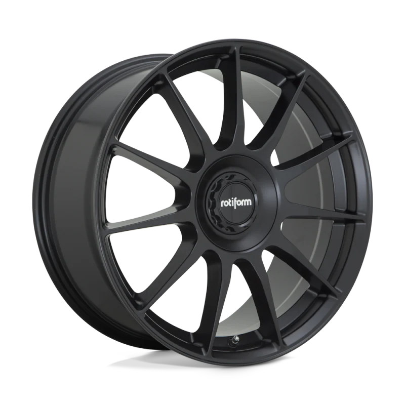 Rotiform R168 DTM Wheel 20x8.5 5x108/5x114.3 35 Offset - Satin Black
