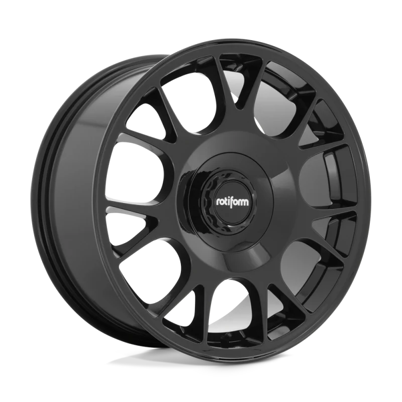 Rotiform R187 TUF-R Wheel 19x8.5 5x112/5x114.3 45 Offset - Gloss Black
