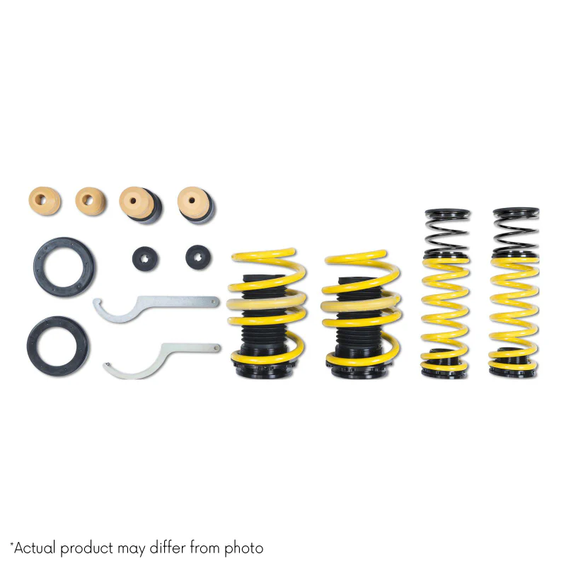 ST Mercedes-Benz C-Class (W205) Sedan Coupe 2WD (w/ Electronic Dampers) Adjustable Lowering Springs - Image 6